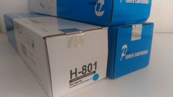 Toner Compatível HP CE311A Universal H-801 Cyan | CP1020 CP1025 CP1025NW M175 M175A