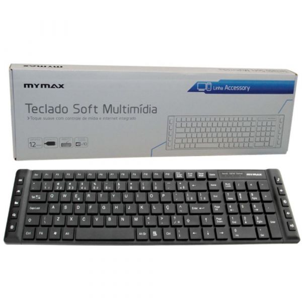 TECLADO MYMAX MKM-MKB699/USB SLIN USB PRETO