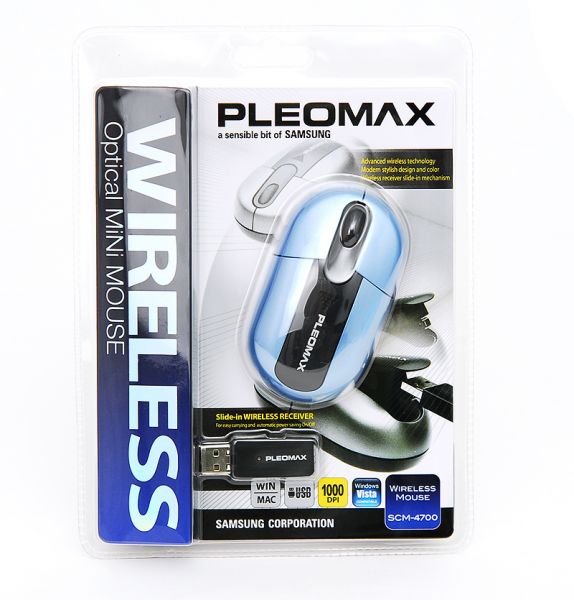 MOUSE Samsung Pleomax SCM-4700 Wireless Optical Mini Mouse