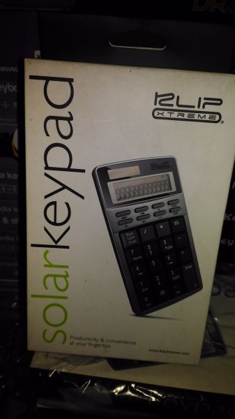 Calculadora Teclado Numerico Klip Xtreme KNP-210 Solar